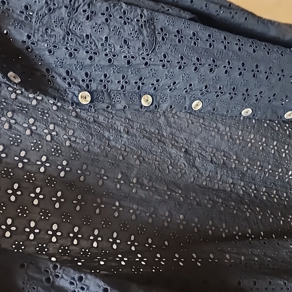 Maurice's Eyelet Button Down Shirt - Picture 6 of 6